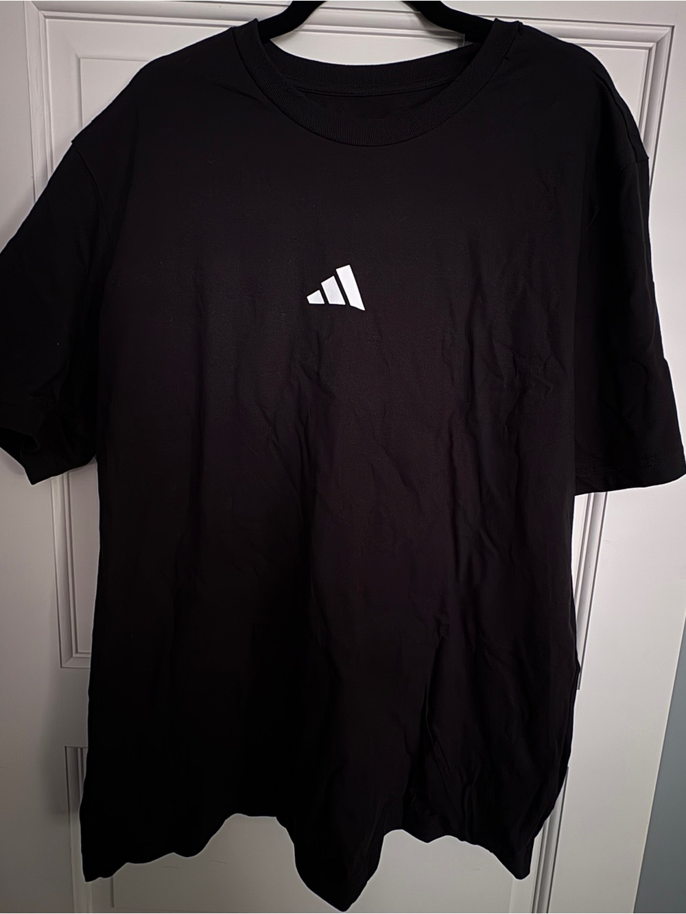 Adidas Basketball Tee Black Bracket Season Men Sz XL